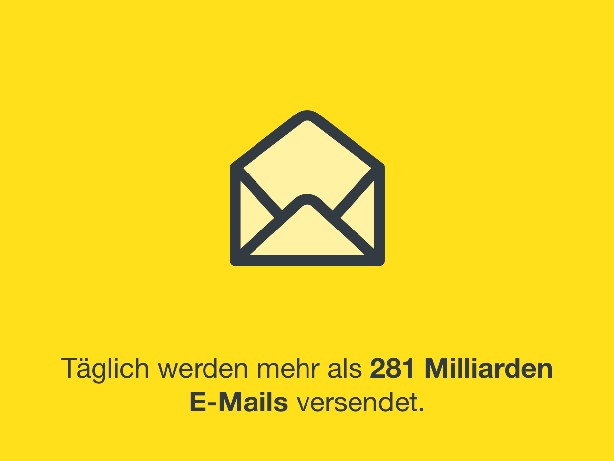 Weltweiter E-Mail Versand