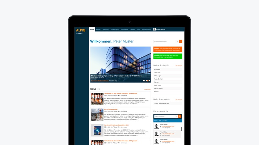 Intranet Home