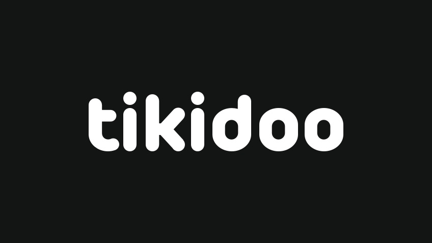 tikidoo wordmark white