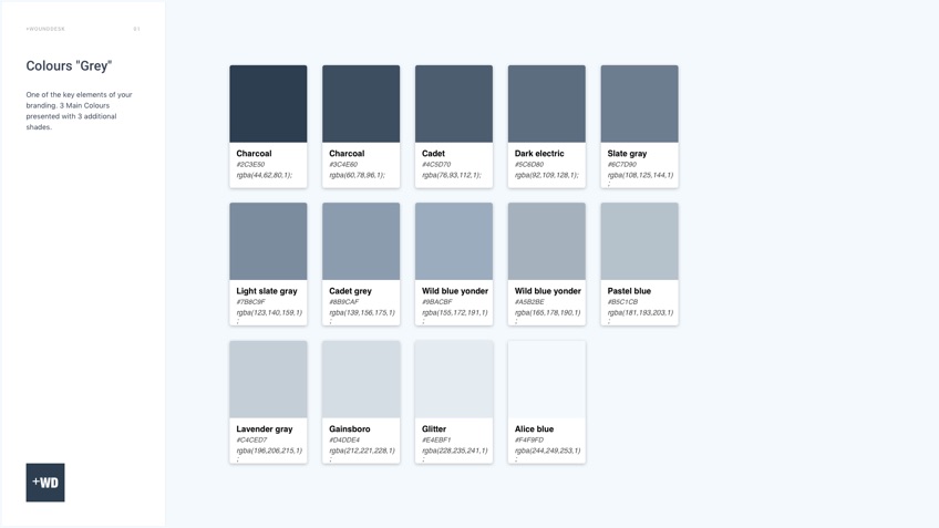 +WoundDesk Design System Colors